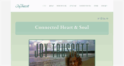 Desktop Screenshot of joytruscott.com
